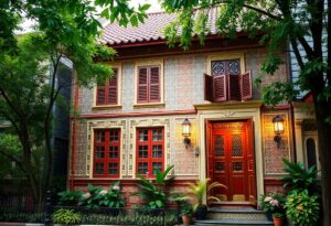 authentic decor at peranakan house xuz