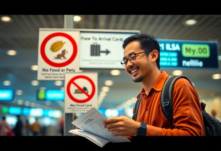 silly arrival card mistakes in malaysia uml