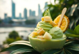 title tried durian and matcha ice cream thoughts htb