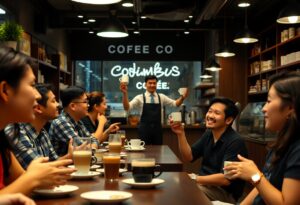 why columbus coffee cos trend is populating biu