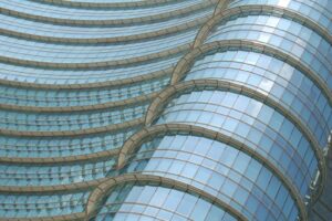 Curved Glass Canopy
